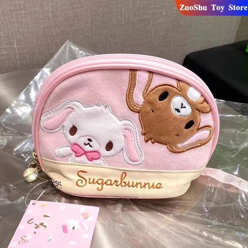 Kawaii Sugarbunnies Shell Storage Bag Niche Makeup Bag Cute And Sweet Japanese Girl Zipper Portable Stationery Storage Wash Bag Kawaii Sugarbunnies Shell Storage Bag Niche Makeup Bag Cute And Sweet Japanese Girl Zipper Portable Stationery Storage Wash Bag